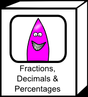 Fractions, decimals and percentages resources